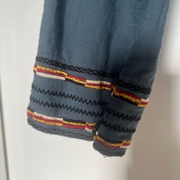 Isabel Marant- Bilcky Embroidered Top- blue-
US 2 (FR 34) - Picture 4 of 7